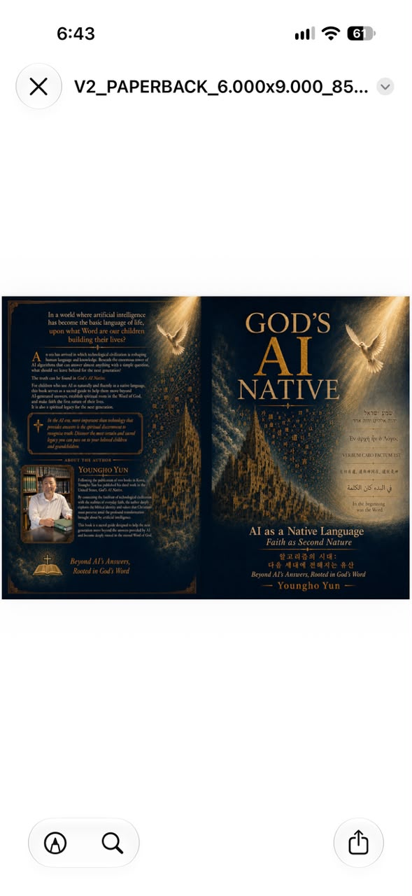 God’s AI Native — cover design by Publishing Core