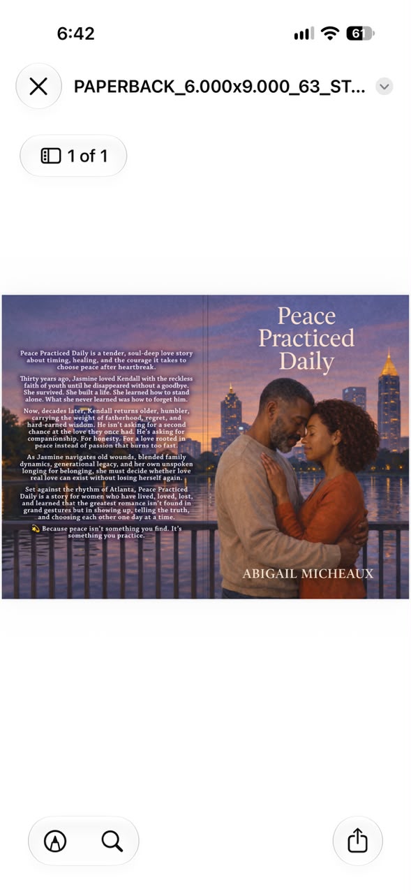 Peace Practiced Daily — cover design by Publishing Core