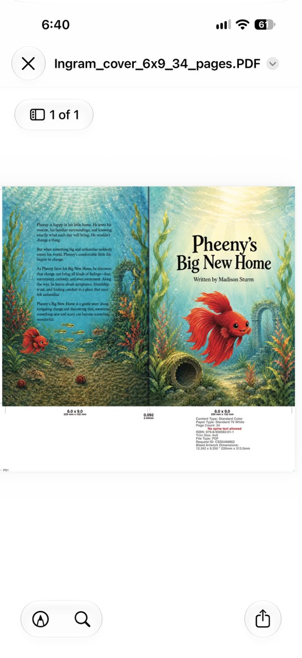 Pheeny’s Big New Home — cover design by Publishing Core